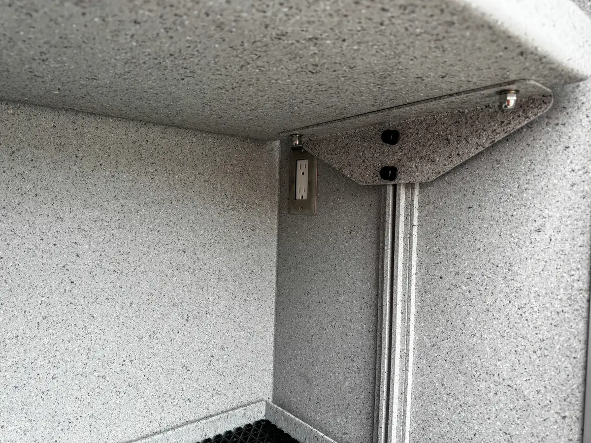 Pump-panel area mid-shot showing gauges, intakes, and control section.